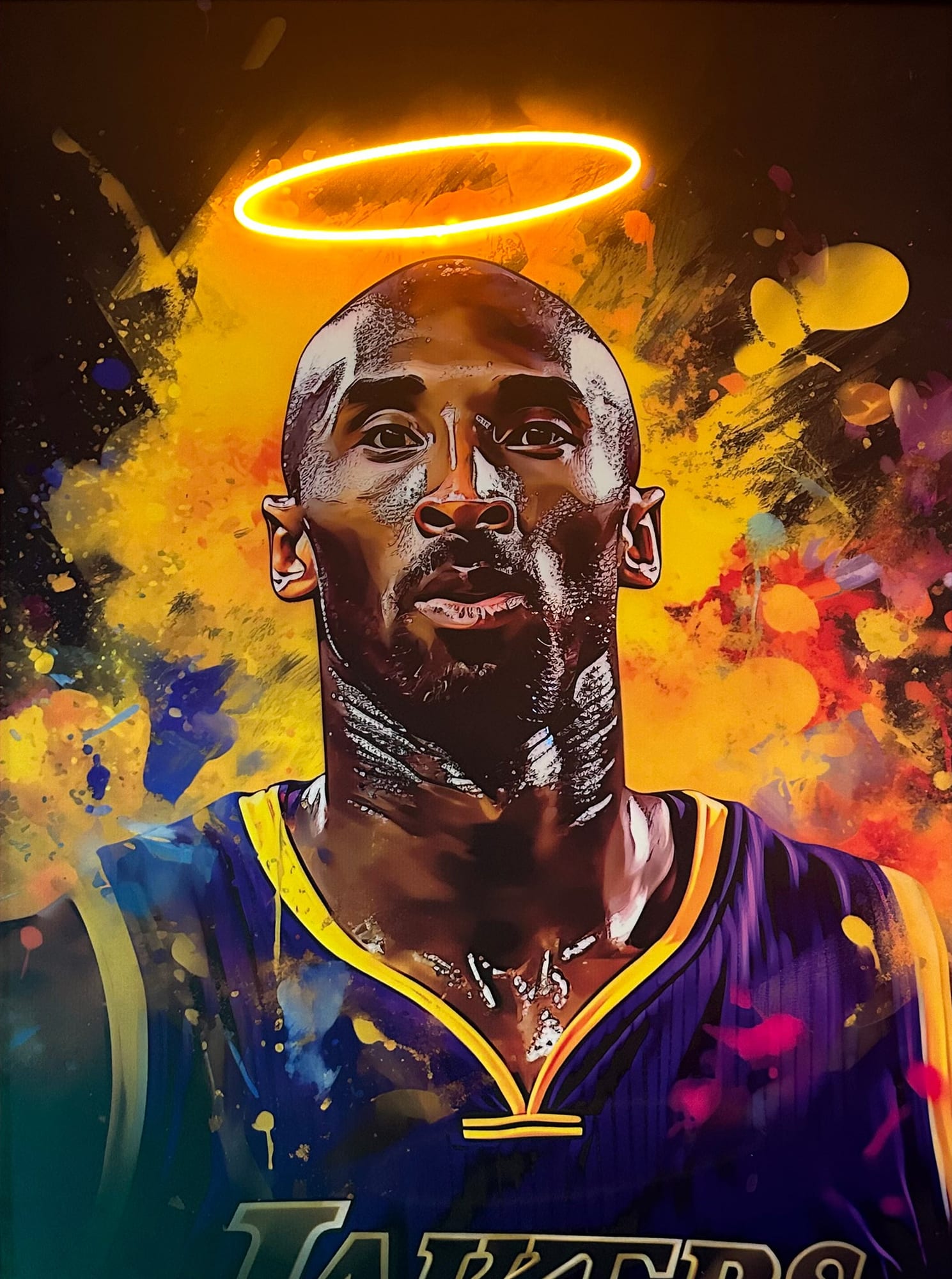 "Forever Kobe" Acrylic LED Wall Art