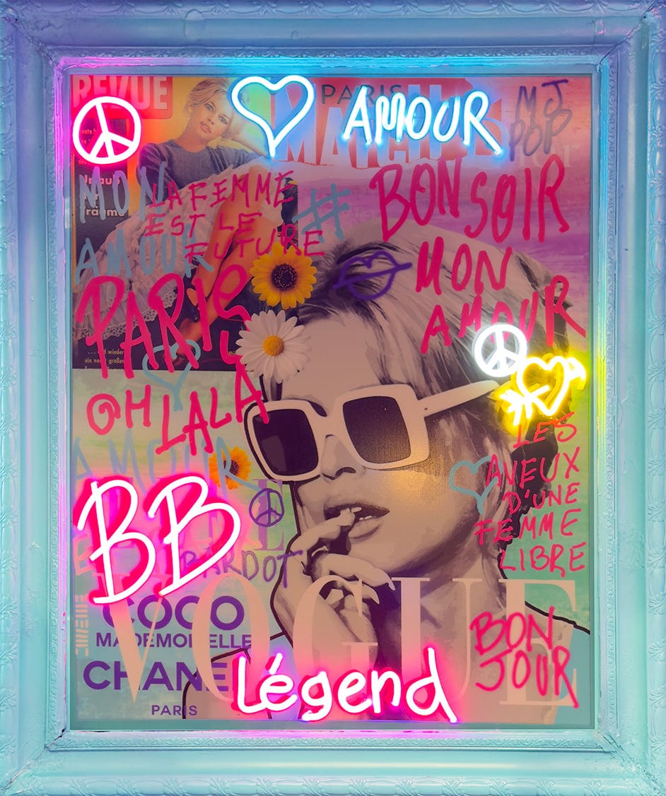 "BB Legend" by MJPOP - Pop Art (30" x 36")
